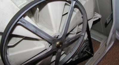 Слетел или порвался ремень? Замена ремня в стиральной машине.